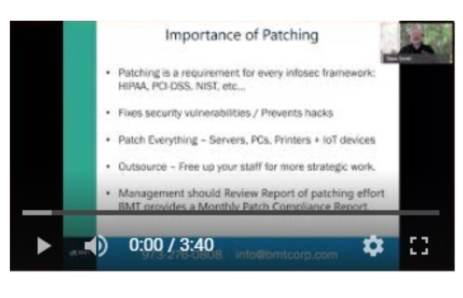 Cybersecurity Awareness Month - The Importance of Patch Management